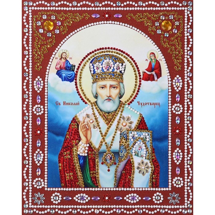 Color Kit Картина фигурными стразами Святой Николай Чудотворец, Картина фигурными стразами Святой Николай Чудотворец
Color Kit Картина фигурными стразами Святой Николай Чудотворец, Картина фигурными стразами Святой Николай Чудотворец