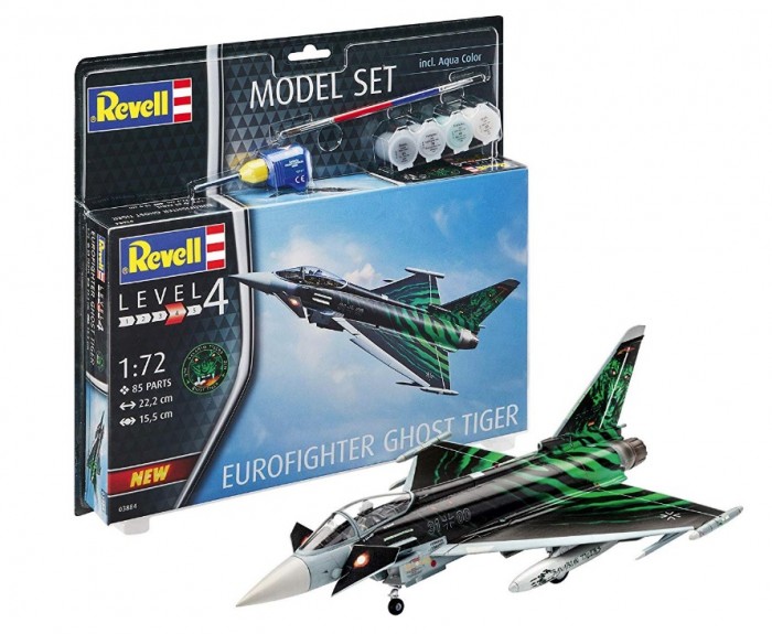 Revell Набор Многоцелевой истребитель четвёртого поколения Eurofighter Ghost Tiger, Набор Многоцелевой истребитель четвёртого поколения Eurofighter Ghost Tiger
Revell Набор Многоцелевой истребитель четвёртого поколения Eurofighter Ghost Tiger, Набор Многоцелевой истребитель четвёртого поколения Eurofighter Ghost Tiger