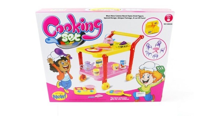 Наша Игрушка Тележка сервировочная с аксессуарами, Тележка сервировочная с аксессуарами
Наша Игрушка Тележка сервировочная с аксессуарами, Тележка сервировочная с аксессуарами