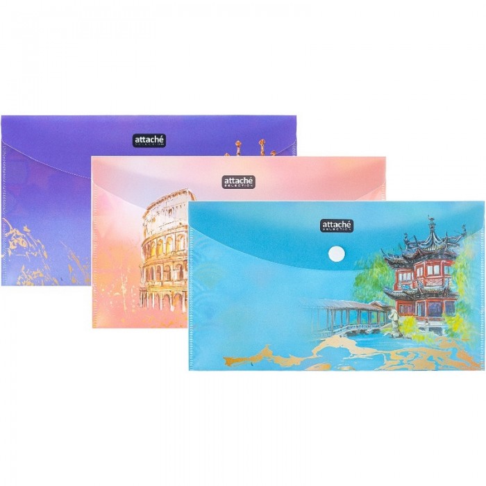 Attache Selection Папка-конверт на кнопке Travel 6 шт., Selection Папка-конверт на кнопке Travel 6 шт.
Attache Selection Папка-конверт на кнопке Travel 6 шт., Selection Папка-конверт на кнопке Travel 6 шт.