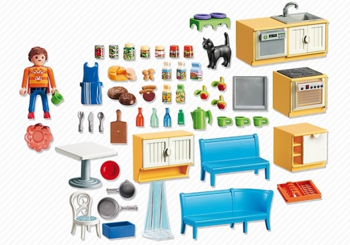 Конструктор Playmobil Встроенная кухня с зоной отдыха, Встроенная кухня с зоной отдыха
Конструктор Playmobil Встроенная кухня с зоной отдыха, Встроенная кухня с зоной отдыха