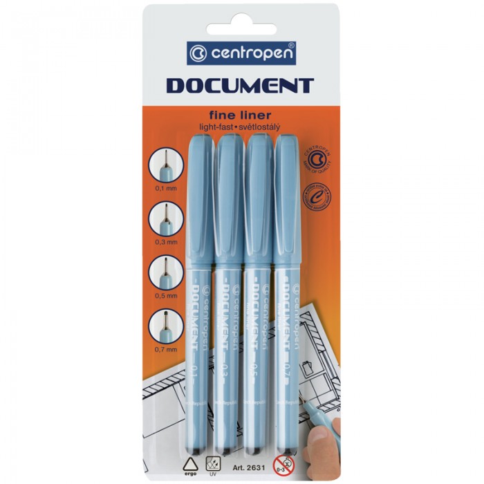 Centropen Набор капиллярных ручек Document 0.1-0.7 мм 4 шт., Набор капиллярных ручек Document 0.1-0.7 мм 4 шт.
Centropen Набор капиллярных ручек Document 0.1-0.7 мм 4 шт., Набор капиллярных ручек Document 0.1-0.7 мм 4 шт.
