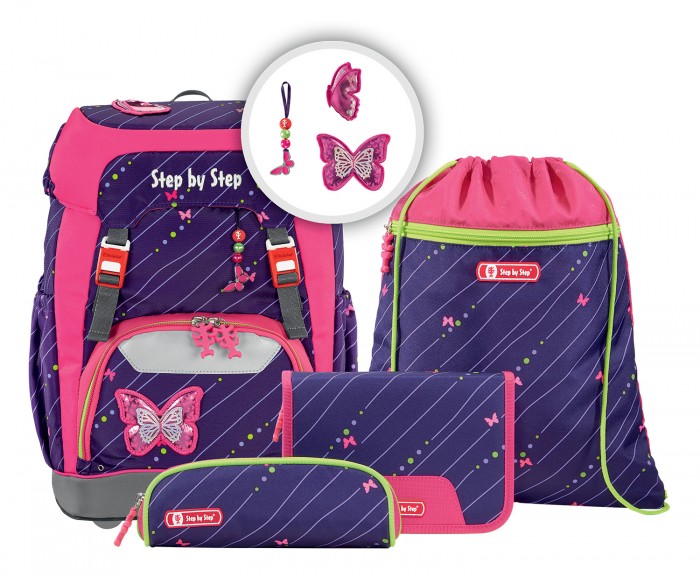 Step By Step Ранец Grade Shiny Butterfly с наполнением, Ранец Grade Shiny Butterfly с наполнением
Step By Step Ранец Grade Shiny Butterfly с наполнением, Ранец Grade Shiny Butterfly с наполнением