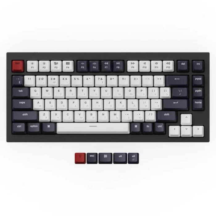 Keychron Механическая клавиатура QMK Q1, 84 клавиши, RGB подсветка, Механическая клавиатура QMK Q1, 84 клавиши, RGB подсветка
Keychron Механическая клавиатура QMK Q1, 84 клавиши, RGB подсветка, Механическая клавиатура QMK Q1, 84 клавиши, RGB подсветка