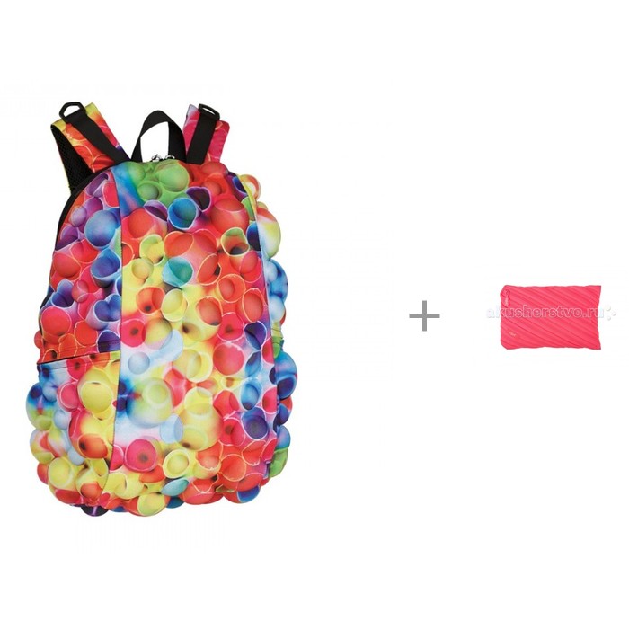 MadPax Рюкзак Bubble Half Tubular с пеналом-сумочкой Neon Jumbo Pouch, Рюкзак Bubble Half Tubular с пеналом-сумочкой Neon Jumbo Pouch
MadPax Рюкзак Bubble Half Tubular с пеналом-сумочкой Neon Jumbo Pouch, Рюкзак Bubble Half Tubular с пеналом-сумочкой Neon Jumbo Pouch