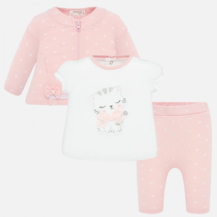 Mayoral Комплект для девочки (спортивный костюм и футболка) New Born 1866, Комплект для девочки (спортивный костюм и футболка) New Born 1866
Mayoral Комплект для девочки (спортивный костюм и футболка) New Born 1866, Комплект для девочки (спортивный костюм и футболка) New Born 1866