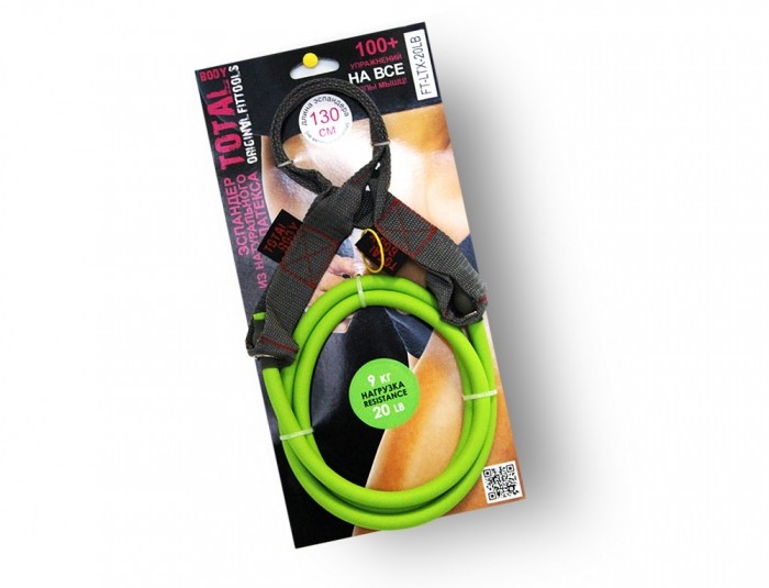 Original FitTools Эспандер трубчатый Total Body 9.0 кг, Эспандер трубчатый Total Body 9.0 кг
Original FitTools Эспандер трубчатый Total Body 9.0 кг, Эспандер трубчатый Total Body 9.0 кг
