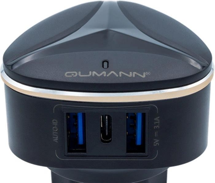 Qumann Сетевое зарядное устройство QTC-03 Type-C и 2USB, Сетевое зарядное устройство QTC-03 Type-C и 2USB
Qumann Сетевое зарядное устройство QTC-03 Type-C и 2USB, Сетевое зарядное устройство QTC-03 Type-C и 2USB