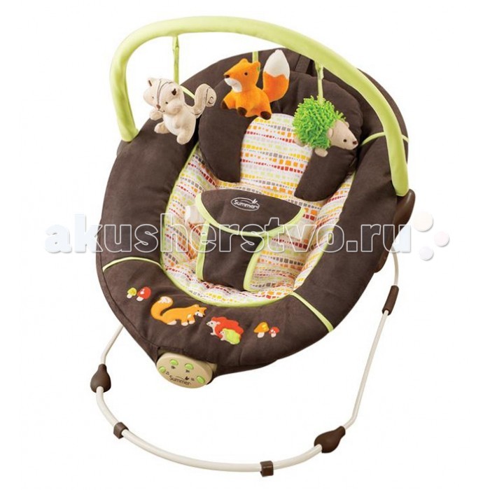 Summer Infant Шезлонг Fox&Friends, Кресла-качалки, шезлонги - артикул:401919 Summer Infant Шезлонг Fox&Friends, Кресла-качалки, шезлонги - артикул:401919
