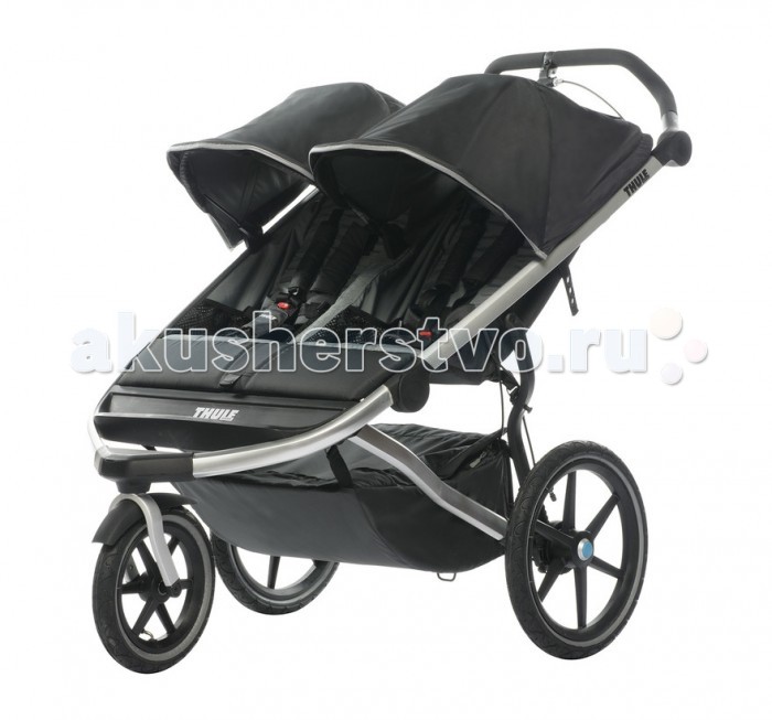 Thule Прогулочная коляска для двойни Urban Glide 2, Коляски для двойни и погодок - артикул:167000 Thule Прогулочная коляска для двойни Urban Glide 2, Коляски для двойни и погодок - артикул:167000