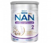 NAN Заменитель Гипоаллергенный 2 с 6 мес. 400 г NAN Заменитель Гипоаллергенный 2 с 6 мес. 400 г