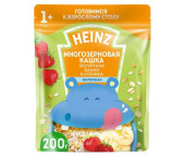  Heinz Молочная Многозерновая кашка Йогурт, банан, клубника с 1 года 200 г