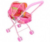 Коляска для куклы 1 Toy с люлькой Красотка Коляска для куклы 1 Toy с люлькой Красотка