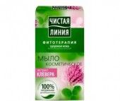 Чистая линия Мыло Экстракт Клевера 80 г Чистая линия Мыло Экстракт Клевера 80 г