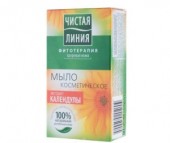 Чистая линия Мыло Экстракт Календулы 80 г Чистая линия Мыло Экстракт Календулы 80 г