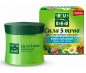 Чистая линия Крем для лица Комплексный Сила 5 трав 45 мл Чистая линия Крем для лица Комплексный Сила 5 трав 45 мл