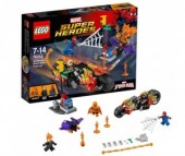 Конструктор Lego Super Heroes 76058 Лего Супер Герои Человек-паук: Союз с Призрачным гонщиком