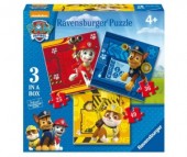Ravensburger Пазл 3 в 1 Щенячий патруль: Крепыш, Маршалл и Гончик Ravensburger Пазл 3 в 1 Щенячий патруль: Крепыш, Маршалл и Гончик