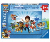 Ravensburger Пазл Щенячий патруль 2х12 элементов Ravensburger Пазл Щенячий патруль 2х12 элементов