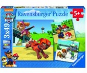 Ravensburger Пазл Щенячий патруль 3х49 элементов Ravensburger Пазл Щенячий патруль 3х49 элементов