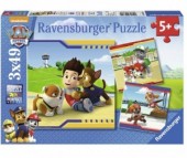 Ravensburger Пазл Щенячий патруль меховые герои 3х49 элементов Ravensburger Пазл Щенячий патруль меховые герои 3х49 элементов