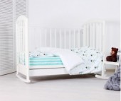 Постельное белье Green Sardine Molochkova 60х120 (3 предмета) Постельное белье Green Sardine Molochkova 60х120 (3 предмета)