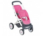 Коляска для куклы Smoby прогулочная для 2-х кукол Maxi Cosi & Quinny Коляска для куклы Smoby прогулочная для 2-х кукол Maxi Cosi & Quinny
