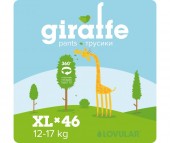  Lovular Подгузники-трусики Giraffe XL (12-17 кг) 46 шт.