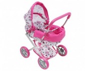 Коляска для куклы 1 Toy с люлькой премиум 56 х 36 х 64.5 см Т52269 Коляска для куклы 1 Toy с люлькой премиум 56 х 36 х 64.5 см Т52269