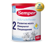 Semper Молочная смесь Nutradefense 2 6-12 мес. 400 г Semper Молочная смесь Nutradefense 2 6-12 мес. 400 г