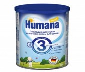Humana Заменитель Expert 3 от 1 года до 3-х лет 350 г Humana Заменитель Expert 3 от 1 года до 3-х лет 350 г
