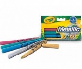Фломастеры Crayola набор цвета металлик