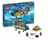 Конструктор Lego City 60093 Лего Город Вертолет исследователей моря