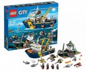 Конструктор Lego City 60095 Лего Город Корабль исследователей морских глубин