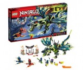 Конструктор Lego Ninjago 70736 Лего Ниндзяго Атака дракона Морро 658 деталей