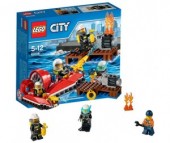 Конструктор Lego City 60106 Лего Город Набор для начинающих Пожарная охрана