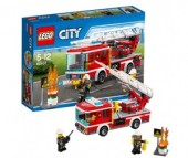Конструктор Lego City 60107 Лего Город Пожарный автомобиль с лестницей