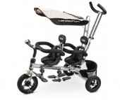 Велосипед трехколесный Small Rider Platinum для двоих детей