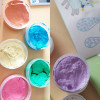 69685 ROXY-KIDS Пальчиковые краски для малышей от 1 года набор 6 цветов по 60 мл от пользователя Анастасия