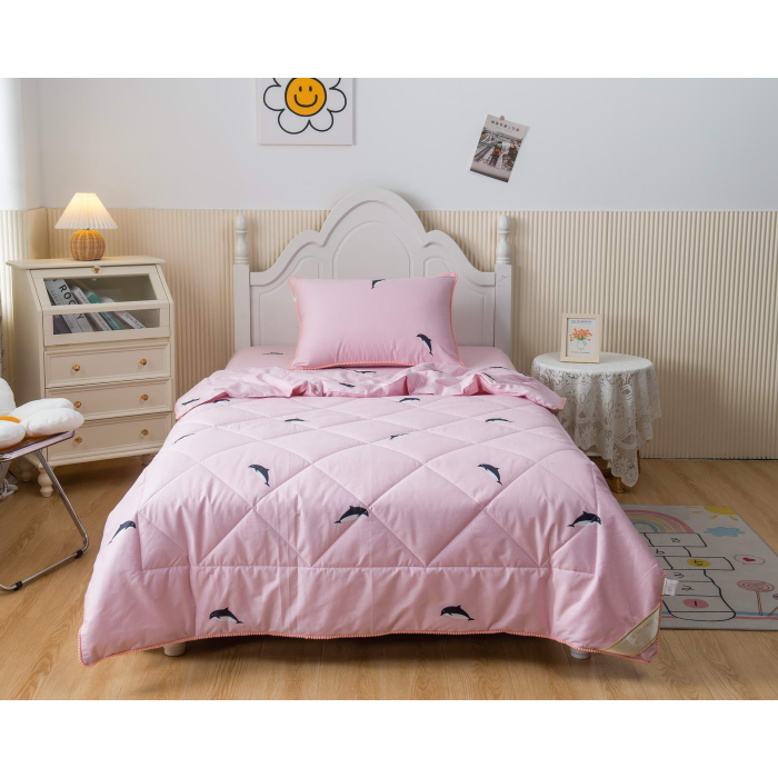 Постельное белье Sofi de MarkO 1.5-спальное Касатка с одеялом (3 предмета)