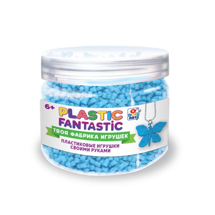  1 Toy Plastic Fantastic Гранулированный пластик с аксессуарами 95 г