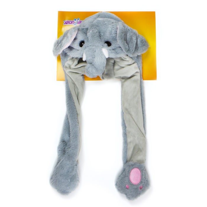 Карнавальные костюмы 1 Toy Шапка детская Хлоп-Ушки Слон