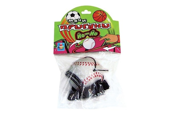Развивающие игрушки 1 Toy Мяч-прыгун Йо-Йо 5.5 см развивающие игрушки 1 toy мяч прыгун йо йо 5 5 см