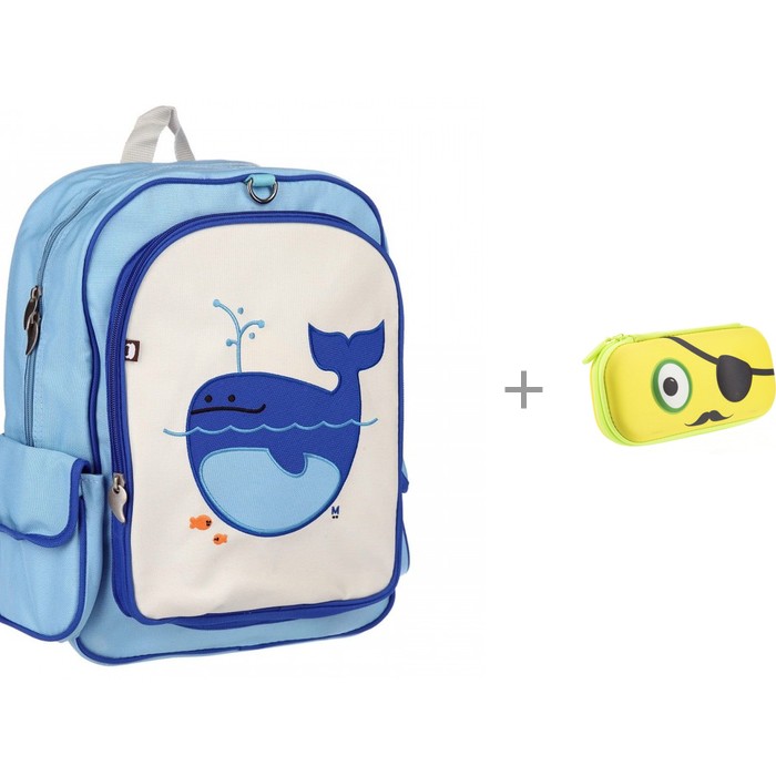 

Beatrix Рюкзак Lucas-Whale с пеналом Zipit Beast Box, Рюкзак Lucas-Whale с пеналом Zipit Beast Box