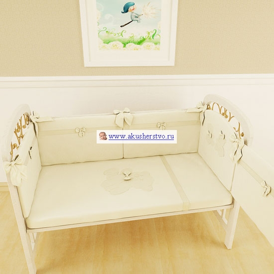 

Комплект в кроватку Makkaroni Kids Тедди 120х60 см (7 предметов)