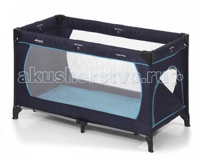 Манеж Hauck Dream’n Play PlusDream’n Play Plus Манеж Hauck Dream’n Play PlusDream’n Play PlusМанеж Hauck Dream’n Play Plus Особенности: Специальные двойные замки безопасности предохрант от случайного складывани. Легка система складывани, по принципу зонтика, позволет очень быстро сложить и разложить кроватку-манеж. Дл дополнительной устойчивости, дл безопасности ребенка предусмотрены дополнительные центральные ножки. Легко передвигаетс с помощь двух колёсиков. Мгкие, прозрачные боковые стенки свободно пропускат воздух и позволт не только присматривать за ребенком, но и позволт Вашему малышу не чувствовать себ одиноким. Размеры кроватки: (ДхШ): 120х60 см в разложенном виде ШхГхВ: 125 х 76 х 65 см<br>