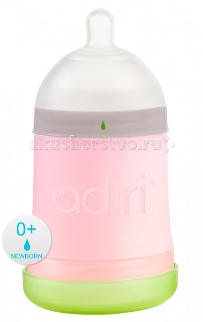 

Бутылочка Adiri NxGen Newborn Nurser силикон 0-3 мес. 163 мл, NxGen Newborn Nurser силикон 0-3 мес. 163 мл