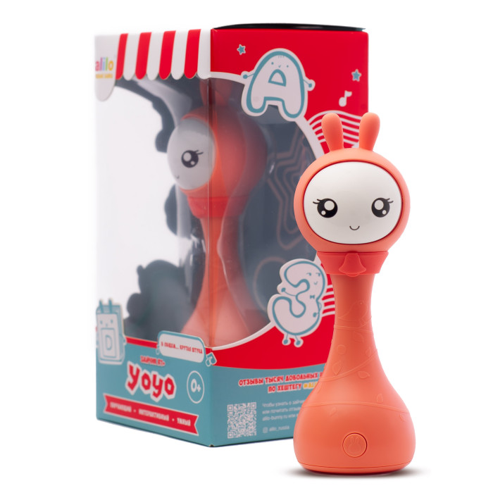 Развивающая игрушка Alilo Музыкальная игрушка Умный зайка R1+ Yoyo