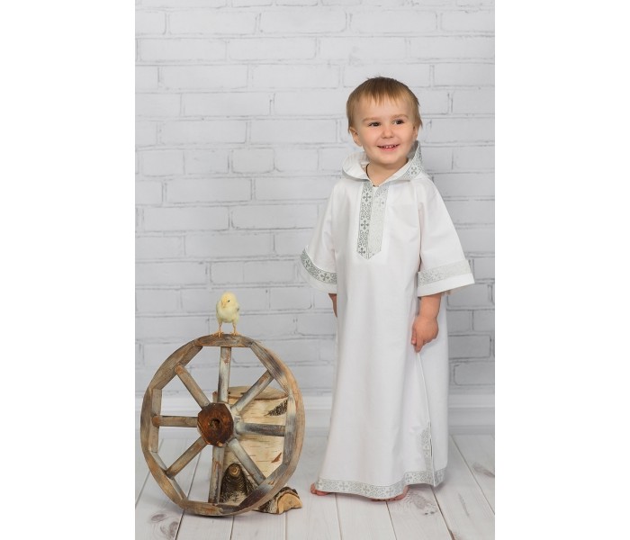 

Alivia Kids Крестильная рубашка Русская традиция 18.011