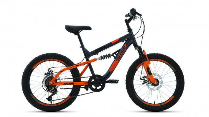 фото Велосипед двухколесный altair mtb fs 20 disc 14" 2020